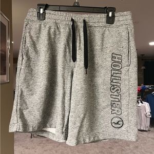Large Grey Hollister Sweat-Shorts